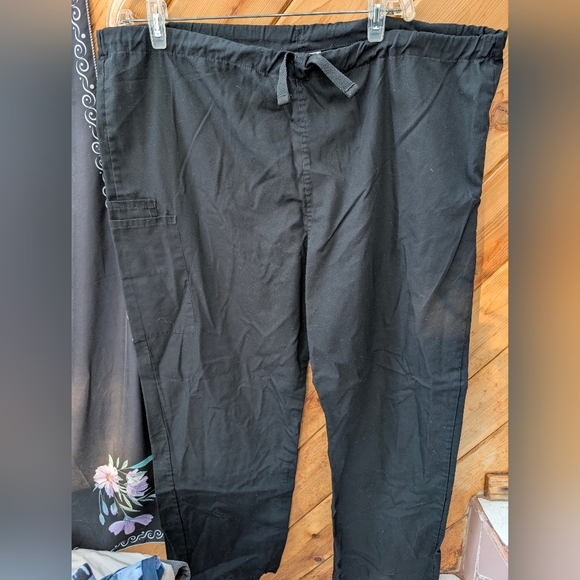 Uniform Advantage Pants - UA Scrubs Black Scrub Pants